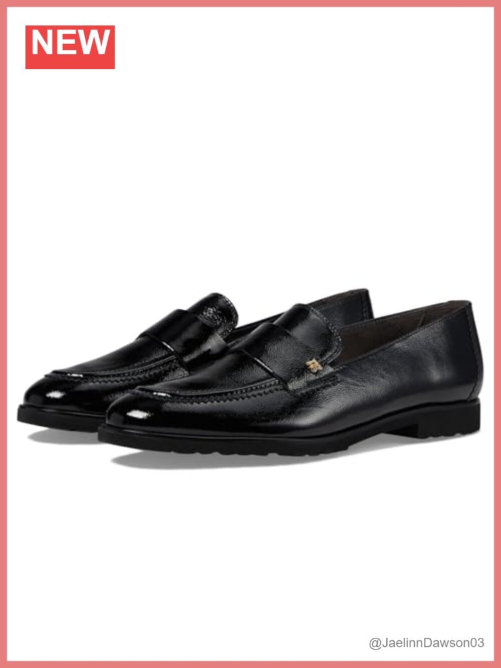 Women's Leather Loafer Flats Slip-On Almond Toe Cushioned